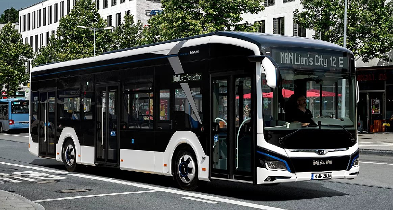 Электрическая версия автобуса MAN